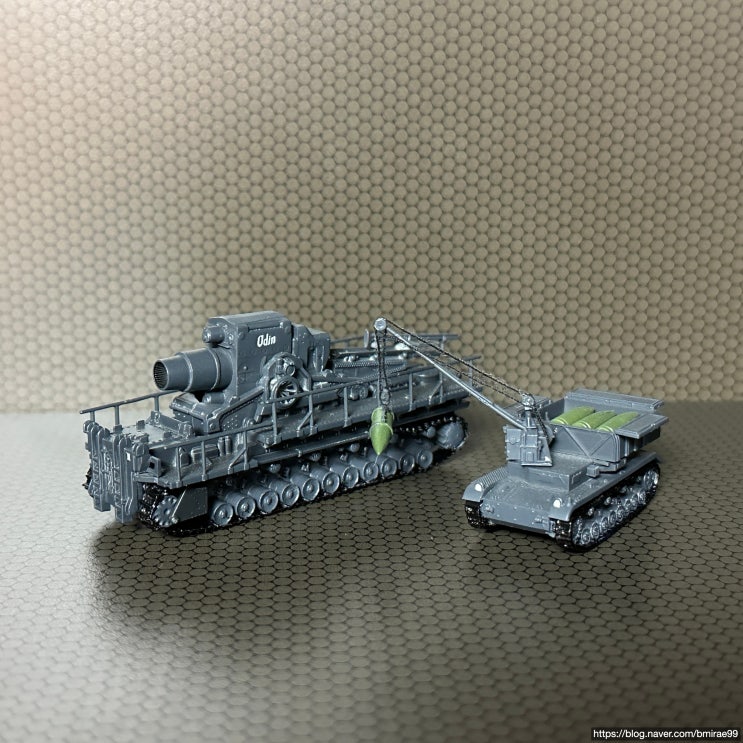  [1/144 밀리터리] 600mm 칼 자주박격포 - 2차대전 독일군 장비