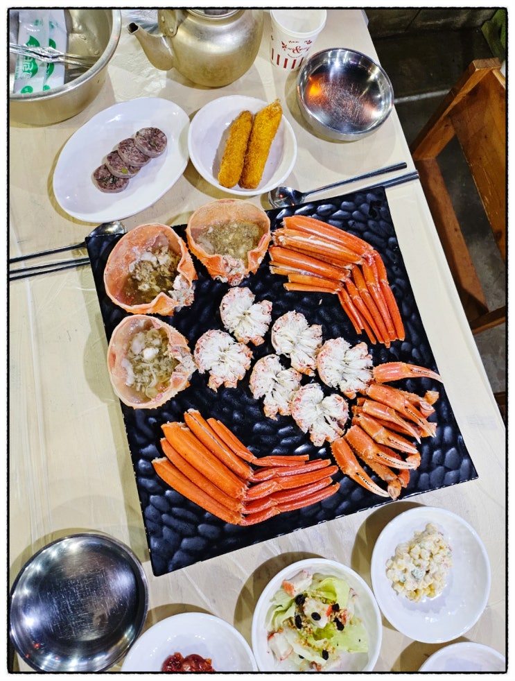  [속초중앙시장홍게] 시장입구에서 만나는 홍게 천국 속초홍게무한리필홍게랑 속초본점