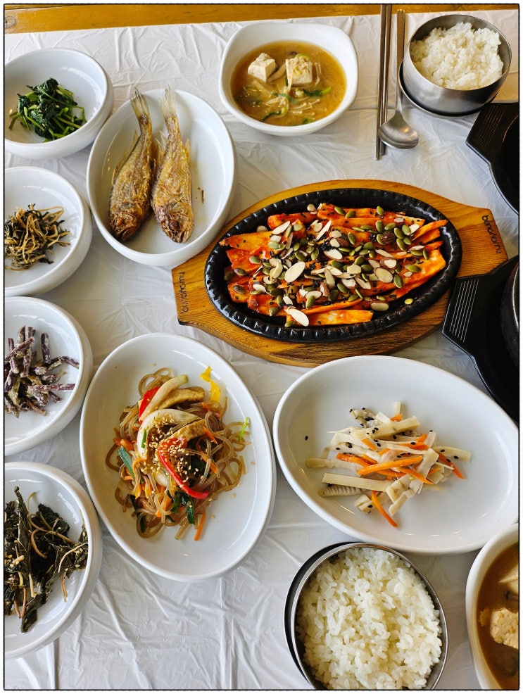  구례 화엄사 맛집 산나물밥상 고퀄리티의 한정식 맛보고 싶다면