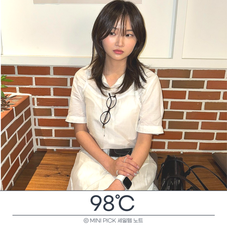  윈터 화이트 원피스 코디 에이블리로 따라잡기