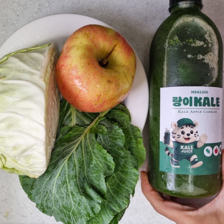  먹기편한 클렌즈 주스 밀투고 케일 주스 음용 후기