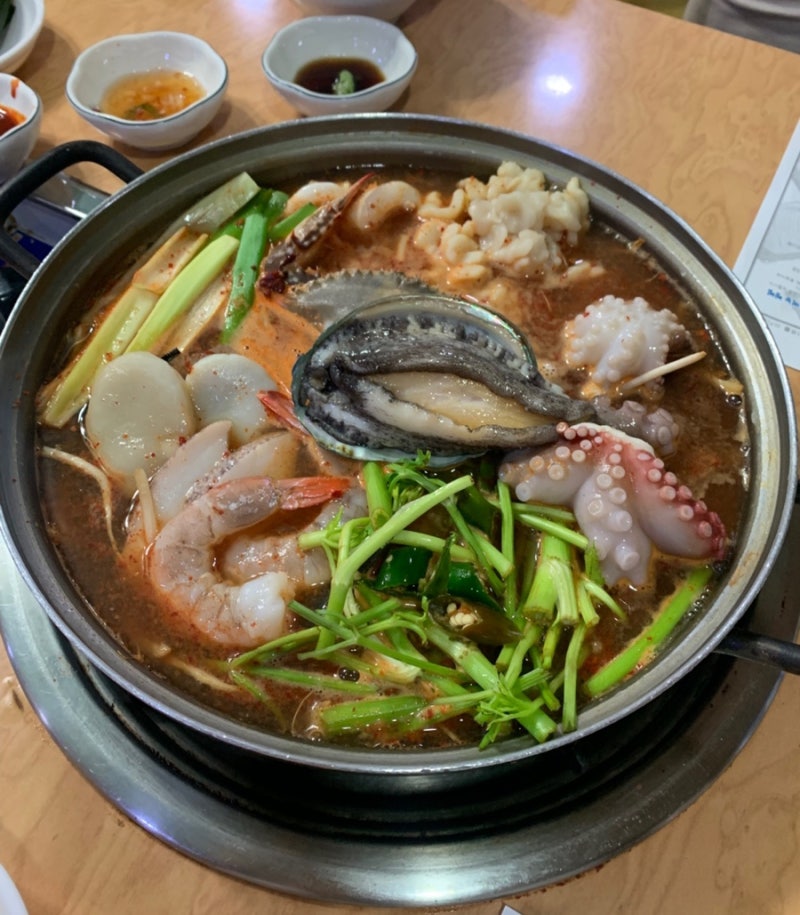 부산 사천해물탕 송도맛집추천
