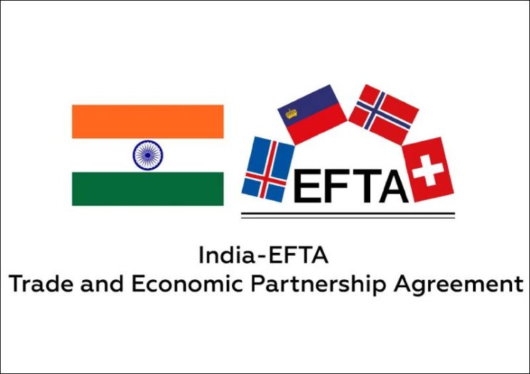  (인디샘 컨설팅) 인도-EFTA 무역 협정, 2025년 10월 1일 발효