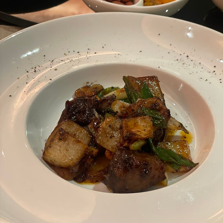  장유 롯데 리조트 중화요리 진하이l 코스,가지덮밥 중화요리 맛집