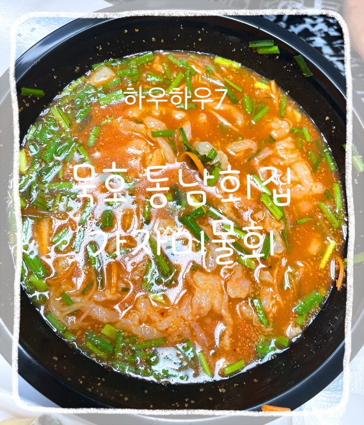  동해 묵호 물회 맛집 | 허영만의 식객 출연, 동남회집 가성비 가자미 물회·식해 위치·주차 내돈내산