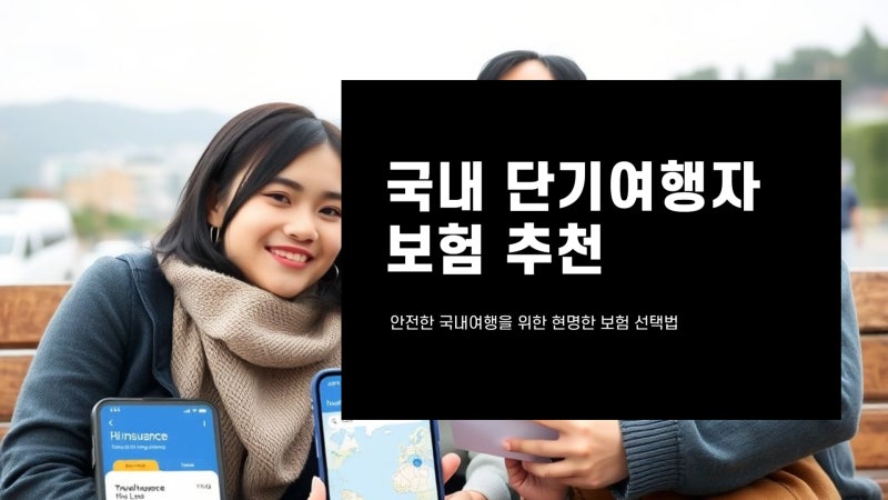 국내 단기여행자보험 추천 비교 바로가기