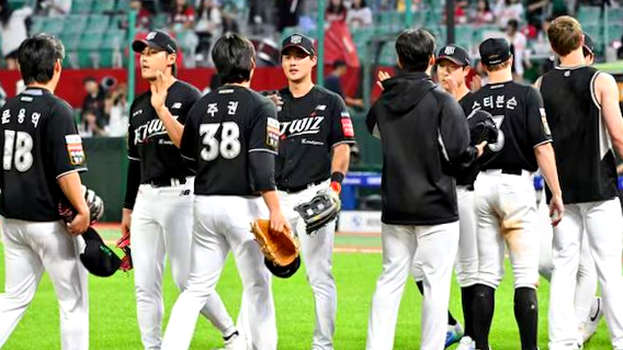  KT 위즈, 기아 타이거즈 제압하고 5위싸움 끝까지간다