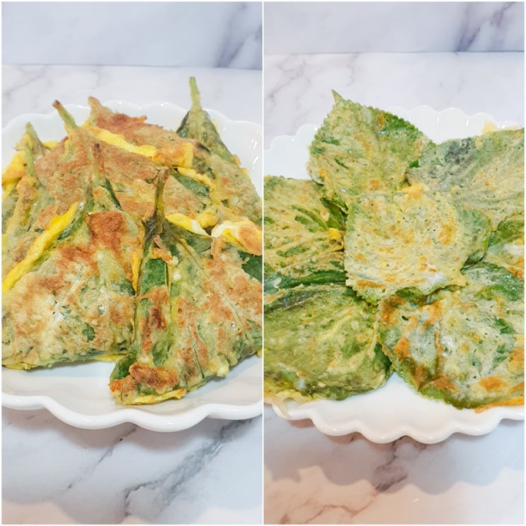 간단한 삼각 깻잎전 만드는 법 명절 인기 전요리 레시피