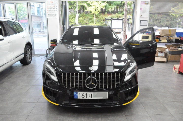 벤츠 GLA 45amg 오디오 사운드 출력 불량 앰프 고장  메인보드 수리 - 수원테크(수입차오디오수리 전문)