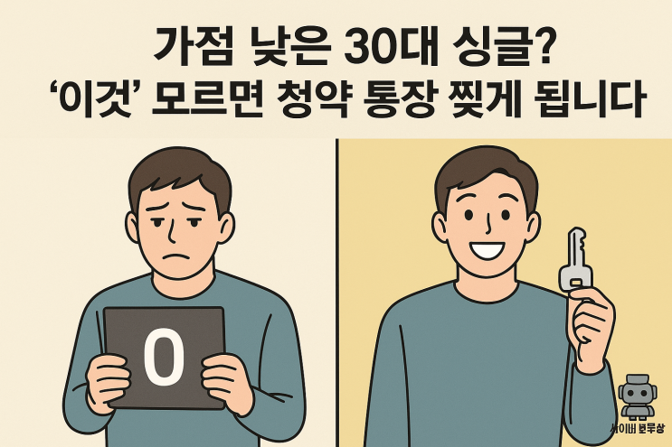  [지식+] 신혼부부 아닌 30대 싱글, 주택청약 제대로 활용하는 방법