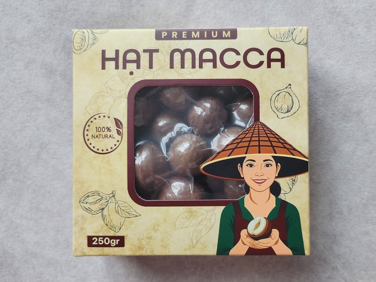  베트남여행 기념품 뷰모리 마카다미아 HẠT MACCA 250g