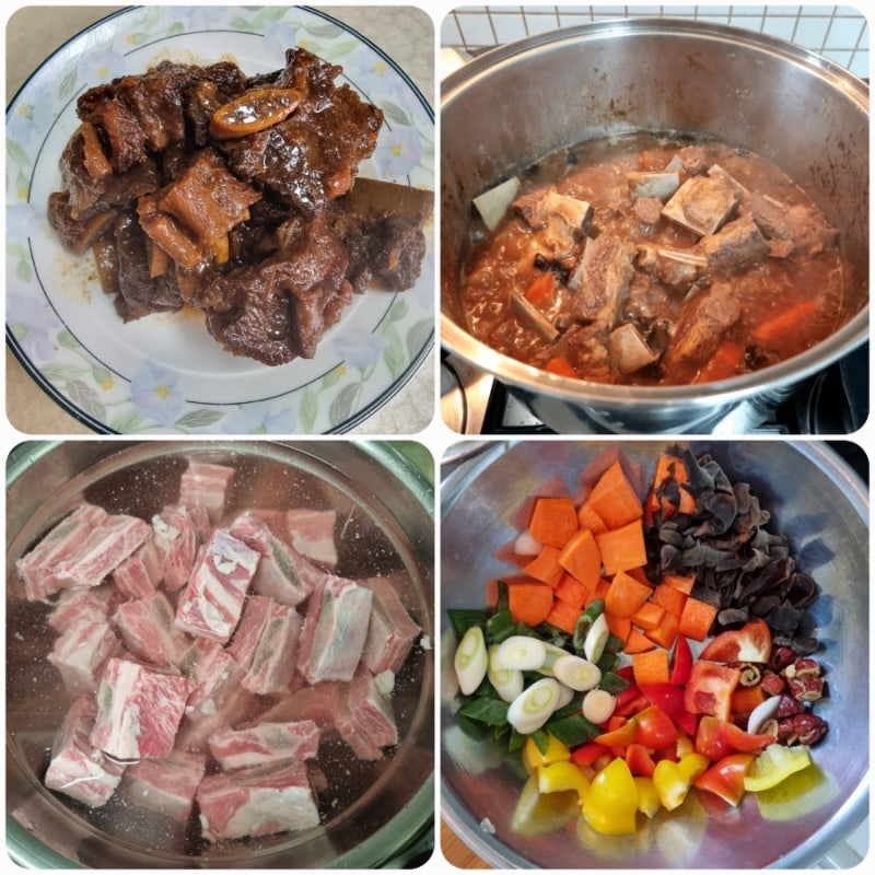 소갈비찜 만들기, 코스트코 호주산 찜갈비, 핏물빼기, 양념 재우기, 간장양념 레시피(2.5kg 분....