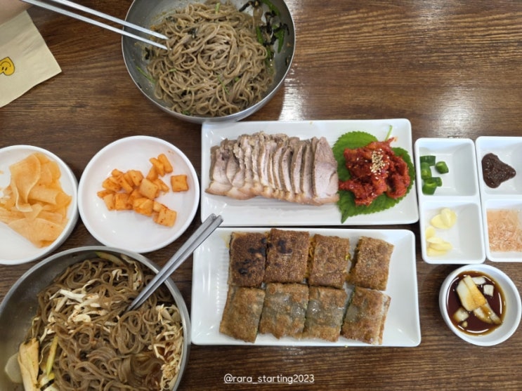  [인천 계양] 인천에서 만난 강원도의 맛 아라뱃길 맛집 강원평창오대산막국수