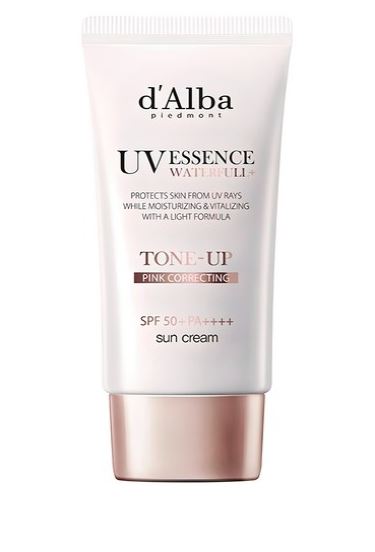 “쿠션 바른 듯 화사한 피부! 달바 워터풀 톤업 선크림 SPF50+ PA++++ — 츄가 애정하는 에센스 발림성 톤업 선크림”