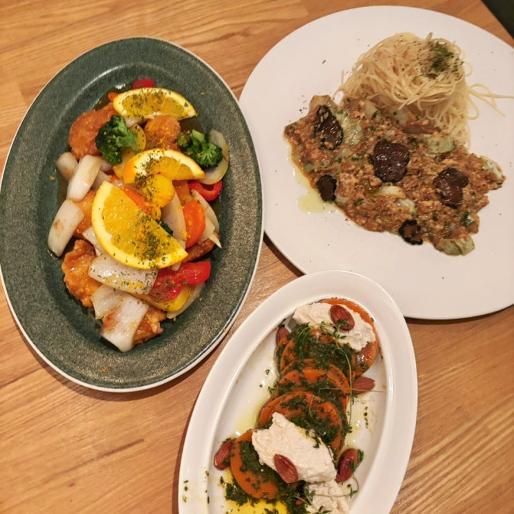  한남동 비건 식당 몽크스부처 지독한 육식주의자의 추천메뉴