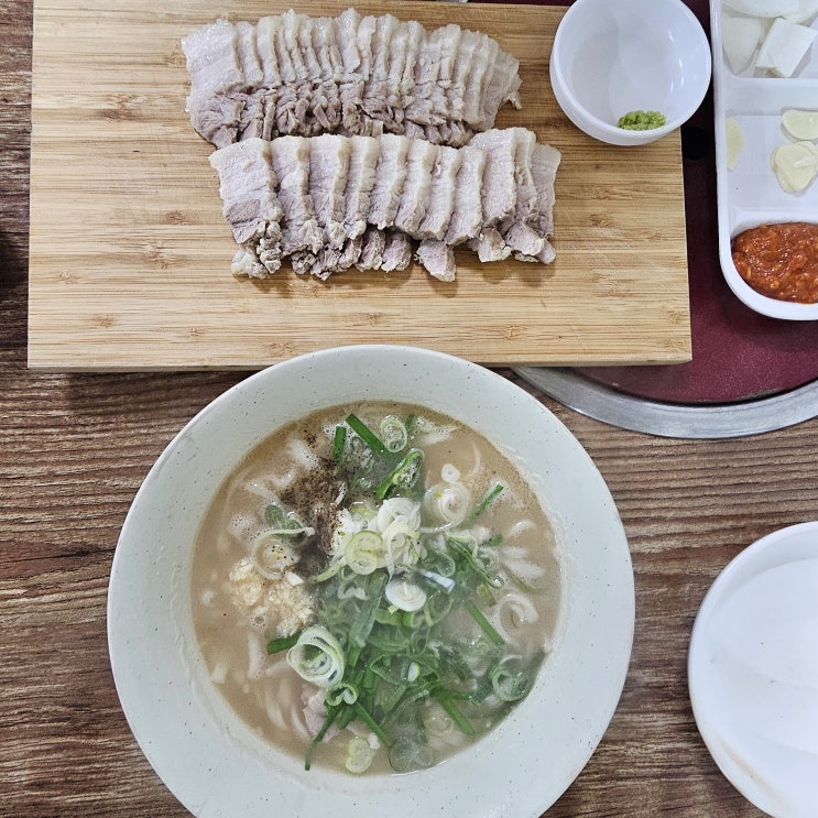  부산역 맛집 주렁박 | 수육·돼지칼국수 든든한 한 끼