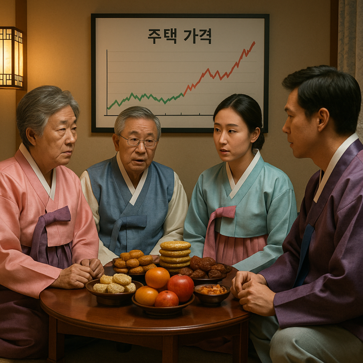  추석 가족 모임이 금리를 결정한다?  - 한은 "집값·소비 흐름 주목", 금리 동결 vs 인하 갈림길