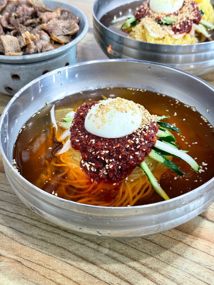  밀양 밀면 맛집 진한 국물이 맛있는 우리밀면 표충사 근처 맛집