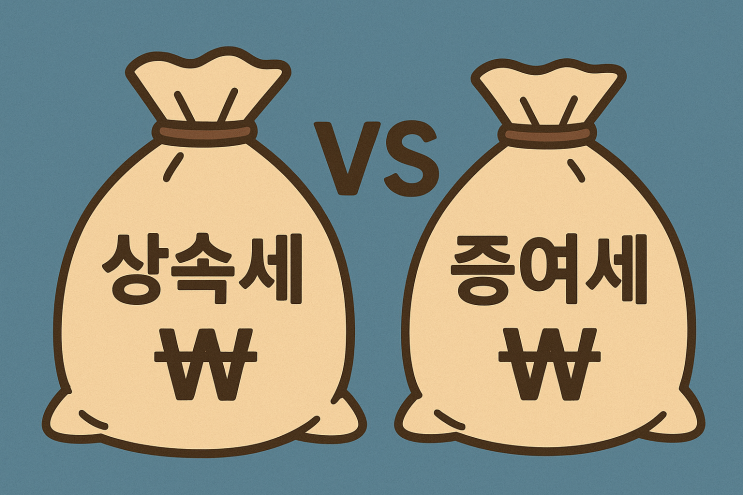  상속세와 증여세의 차이점은 무엇일까?(Ft. 세율)