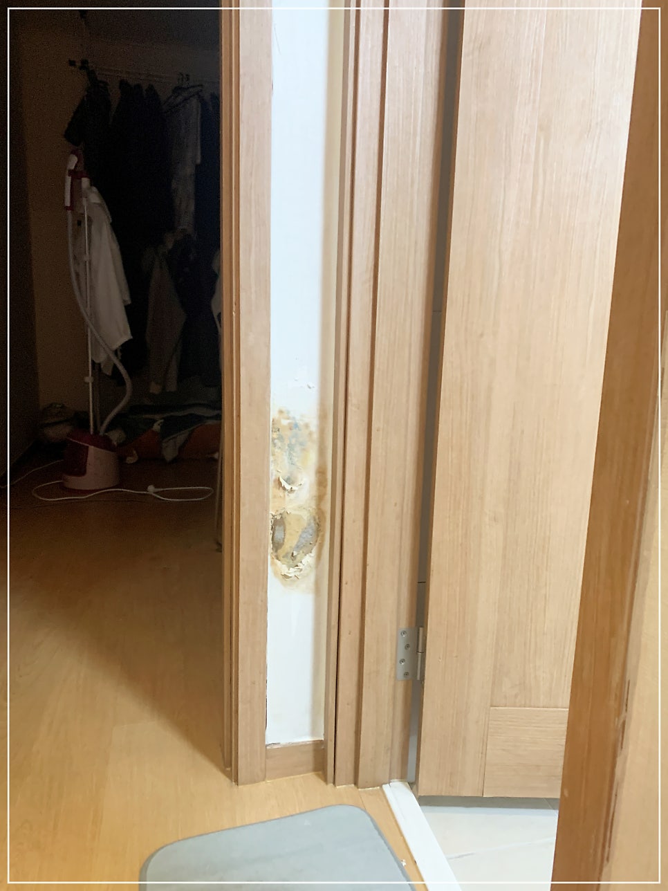 찢어진 실크벽지 셀프 보수 시공 방법(용산)