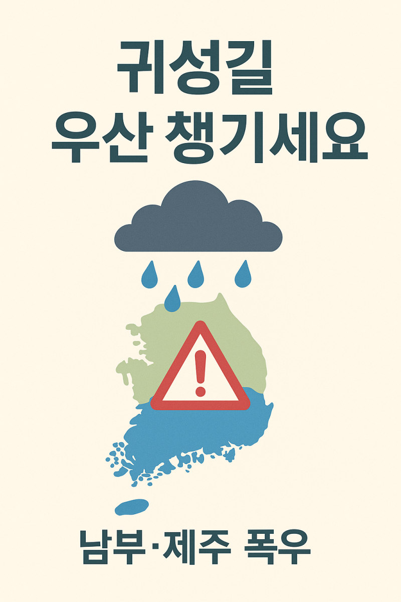 2025년 추석 연휴 전국 날씨 총정리