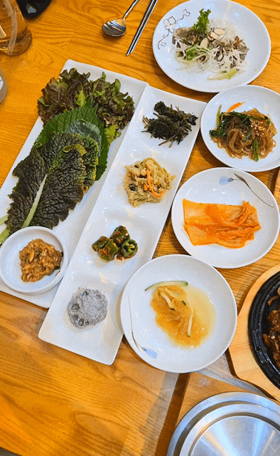  백운호수 부모님과 점심에 딱인 건강한 한식 맛집 백운애꽃