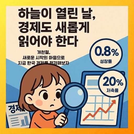  개천절의 의미와 홍익인간 정신, 오늘 실천할 경제 습관 4가지