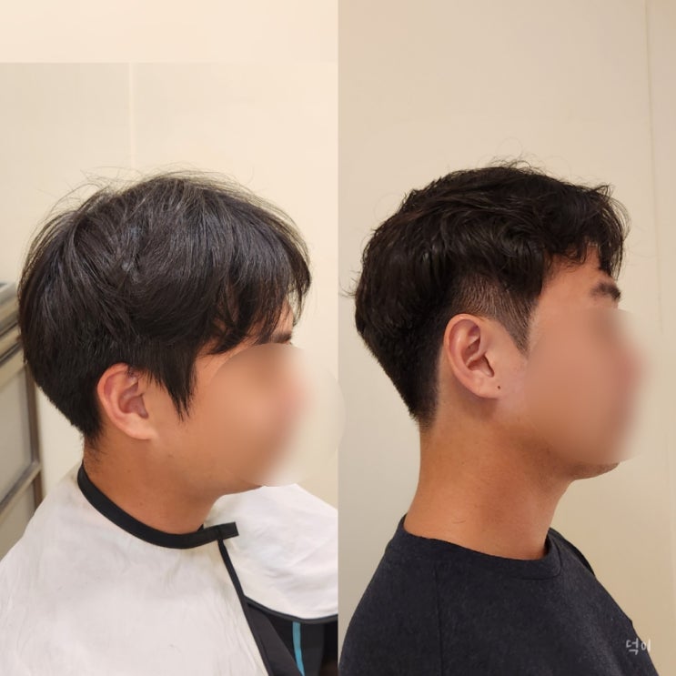  광주 계림동 미용실 남자 가르마펌 단청헤어스튜디오 재방문