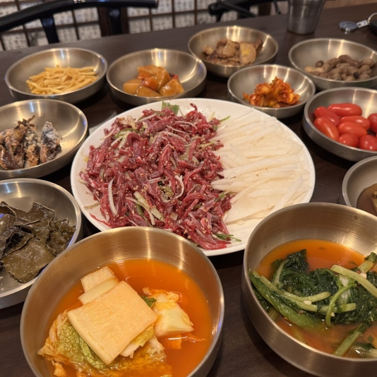  대구 생고기 맛집 팔공생고기 용산동 육회 추천