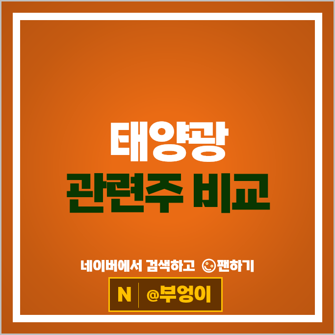 태양광 관련주 대장주 한화솔루션 주가 원익IPS 뉴인텍 주식