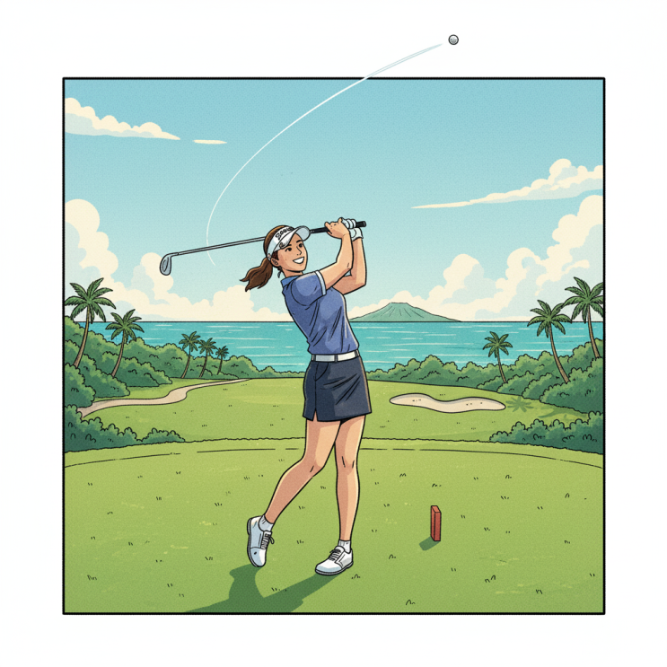 '장타요정' <b>황유민</b>, <b>LPGA</b> 대회 '단독 선두'…'미국 <b>직행</b>' 보인다