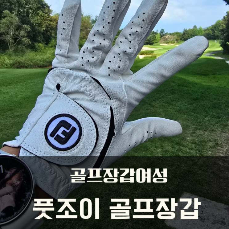  여성골프장갑 풋조이골프장갑 성능 디자인 다 잡았다!