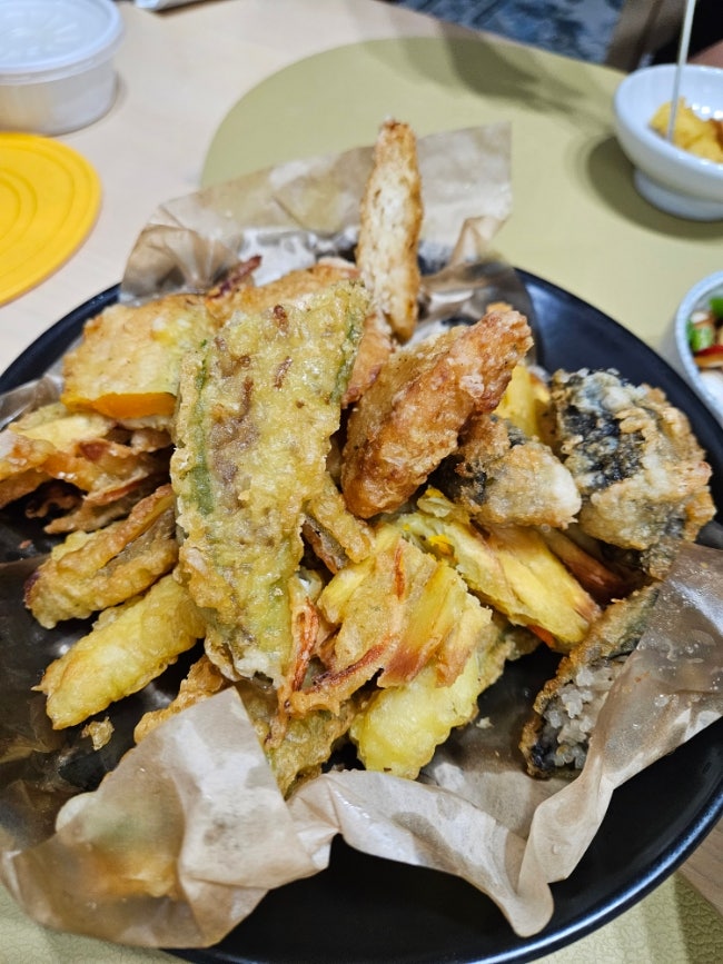 고구마튀김 칼로리와 오징어튀김 칼로리, 분식집 인기 메뉴