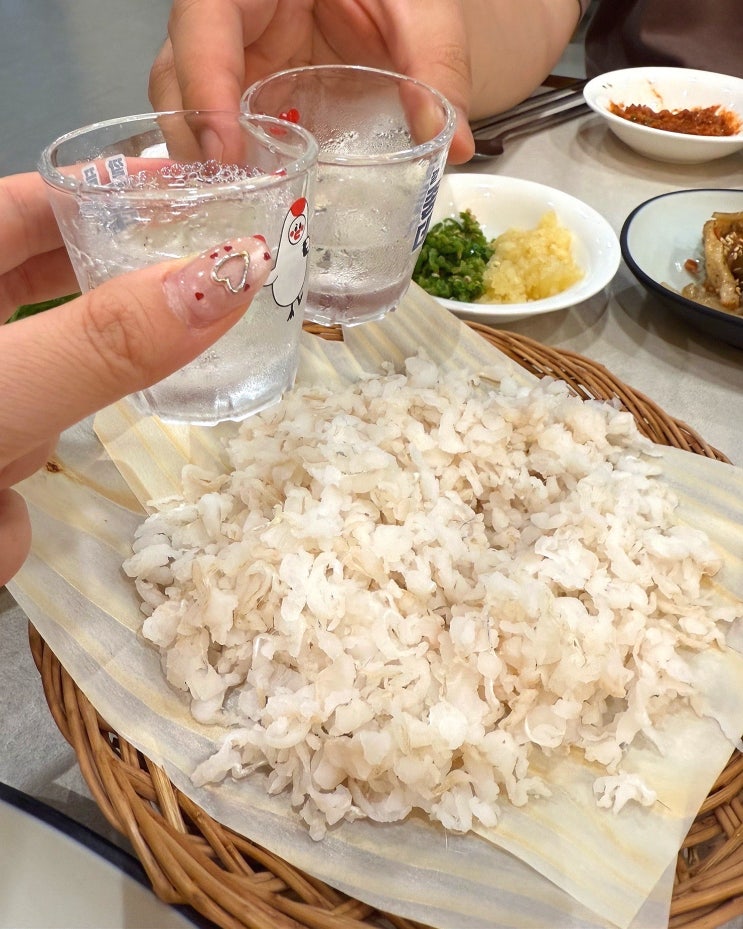  부산 해운대 아나고회 칠암읍내집