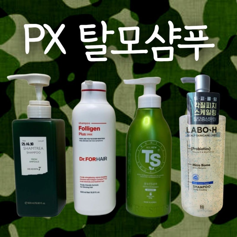 2025년 PX샴푸｜탈모샴푸 4종 사용 후기 및 피엑스 가격 정보
