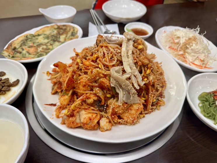  일산아구찜맛집 해송아구해물탕찜｜밑반찬부터 푸짐한 아구찜집 발견