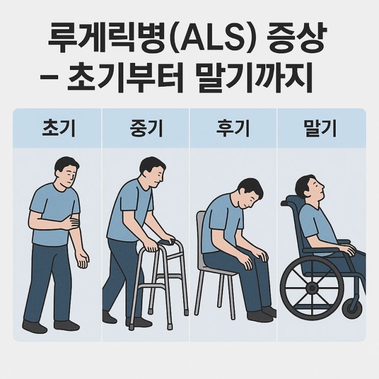  루게릭병(ALS) 증상 총정리｜초기부터 말기까지 꼭 알아두세요