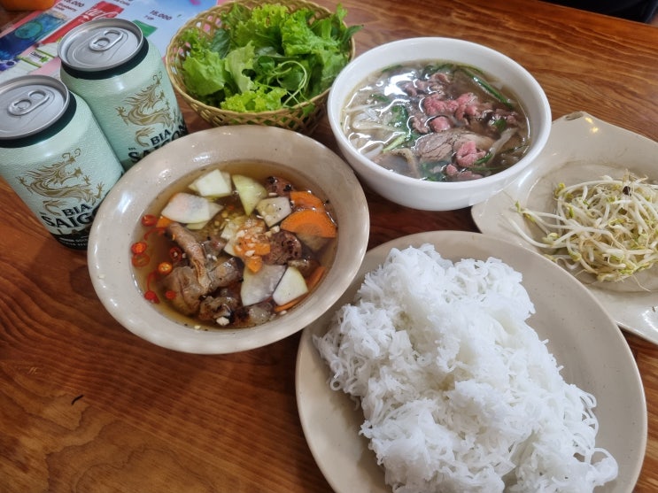  나트랑로컬맛집 포보하노이 가성비 분짜 쌀국수 솔직후기