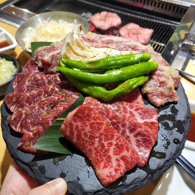  강남 우설 야끼니꾸 맛집 호루몬규상 논현본점