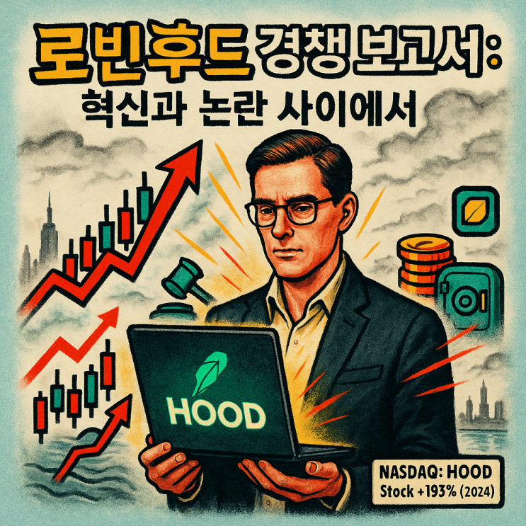  로빈후드 주가 (HOOD 주식) AI와 블록체인 무장 핀테크 반전 드라마