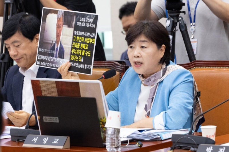 서울 중랑 국회의원 서영교 프로필 (조작녹취록, 가족채용, 돼지멱따는 소리)