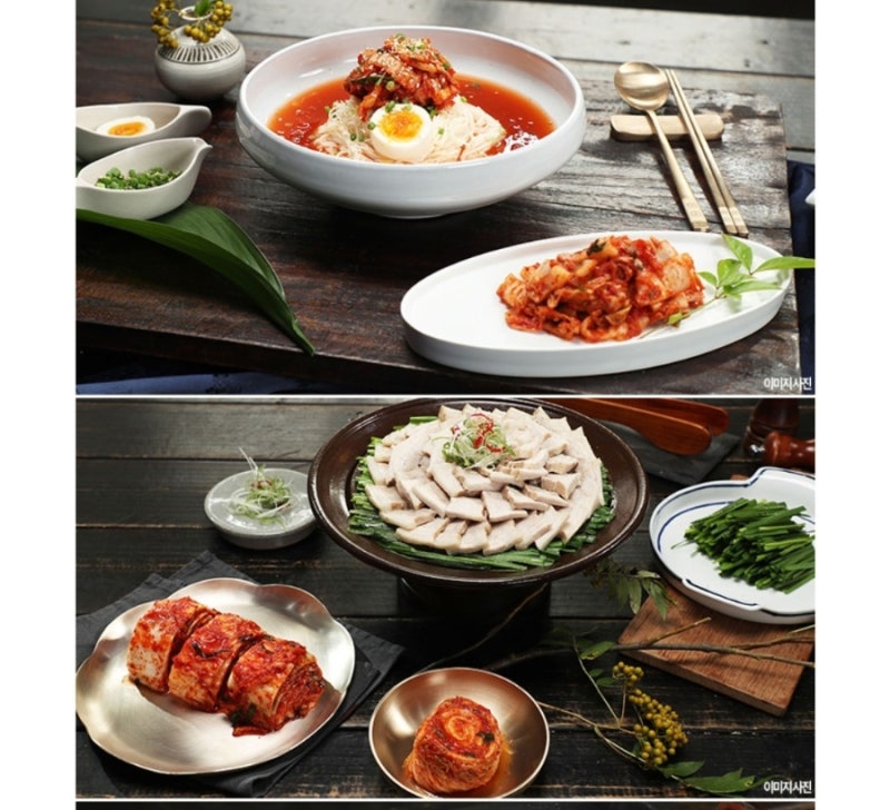 100년전통의 프리미엄 피코크 조선호텔 김치 포기김치 5KG (2.5kg X 2개)