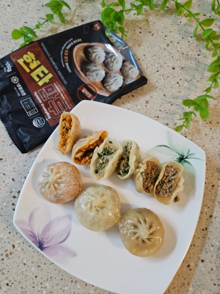  [현타만두] 고기·김치·갈비 3종 만두추천! 집에서 즐기는 가성비 냉동간편식