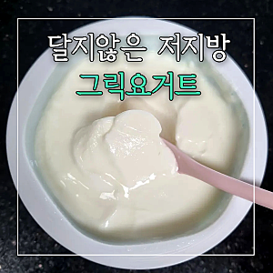 일동후디스 그릭요거트 - 달지않은 저지방 요거트 내돈내산 후기