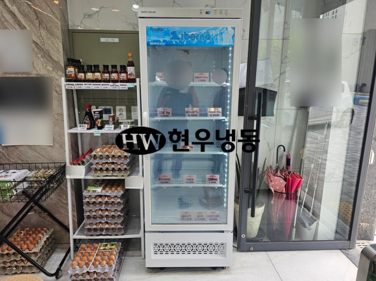  울산쇼케이스수리 케이쓰리직냉냉동쇼케이스 전원이 안들어와서 메인PCB교체수리 SK-490FCR