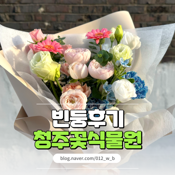  청주꽃식물원 당일 예약도 가능한 청주 가성비 꽃집 내돈내산