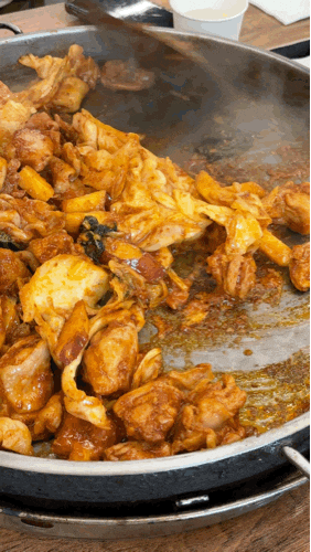  춘천 통나무집 닭갈비 : 본점 바로 옆 3호점 웨이팅, 메뉴, 내돈내산