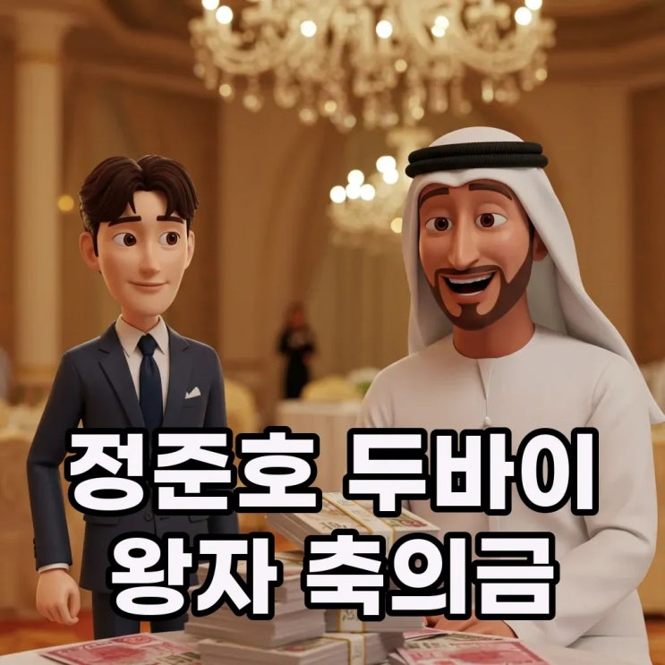 <b>정준호</b> <b>두바이 왕자</b> 축의금 액수와 인맥왕 비결!