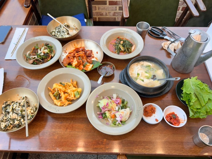  동탄 반송동 맛집 '곤드레밥집' 반찬 무한리필 주차