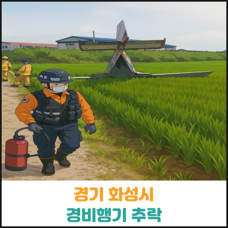  경기 화성시 경비행기 추락
